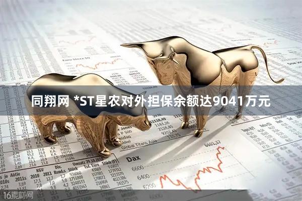 同翔网 *ST星农对外担保余额达9041万元