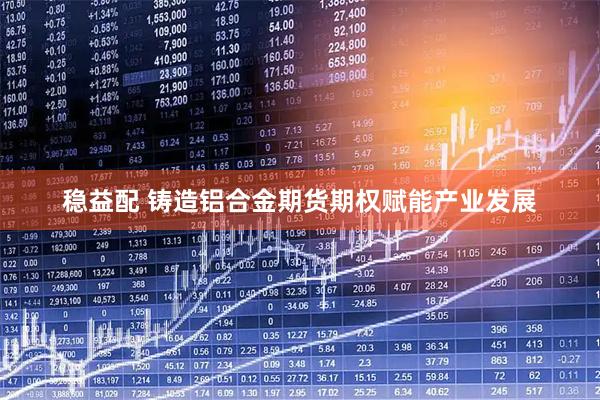 稳益配 铸造铝合金期货期权赋能产业发展