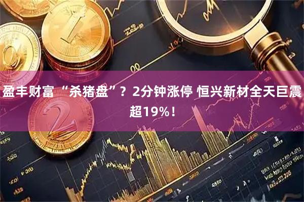 盈丰财富 “杀猪盘”？2分钟涨停 恒兴新材全天巨震超19%！