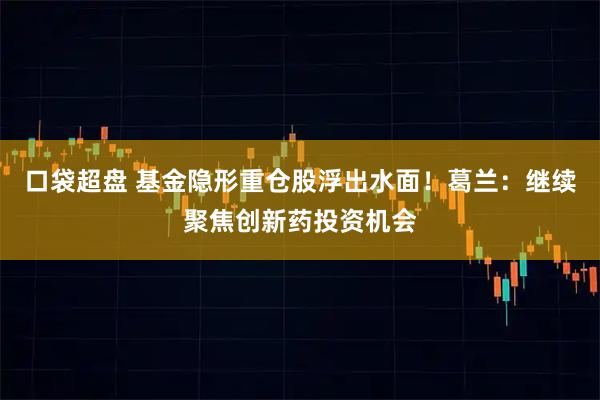口袋超盘 基金隐形重仓股浮出水面！葛兰：继续聚焦创新药投资机会