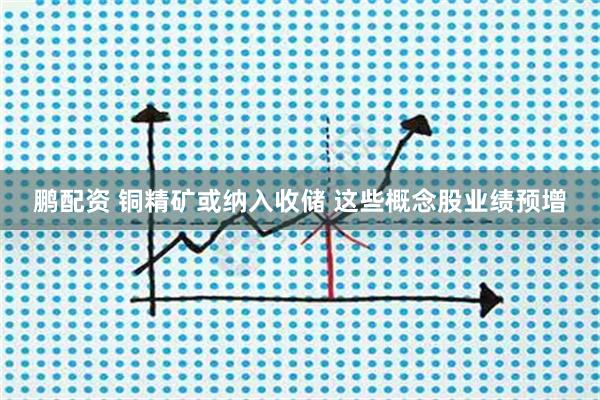 鹏配资 铜精矿或纳入收储 这些概念股业绩预增